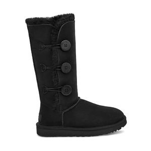 Ugg Triple Bailey Button Black Boots